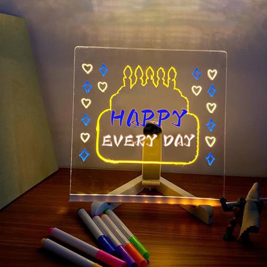 3D LCD Writing Acrylic Board