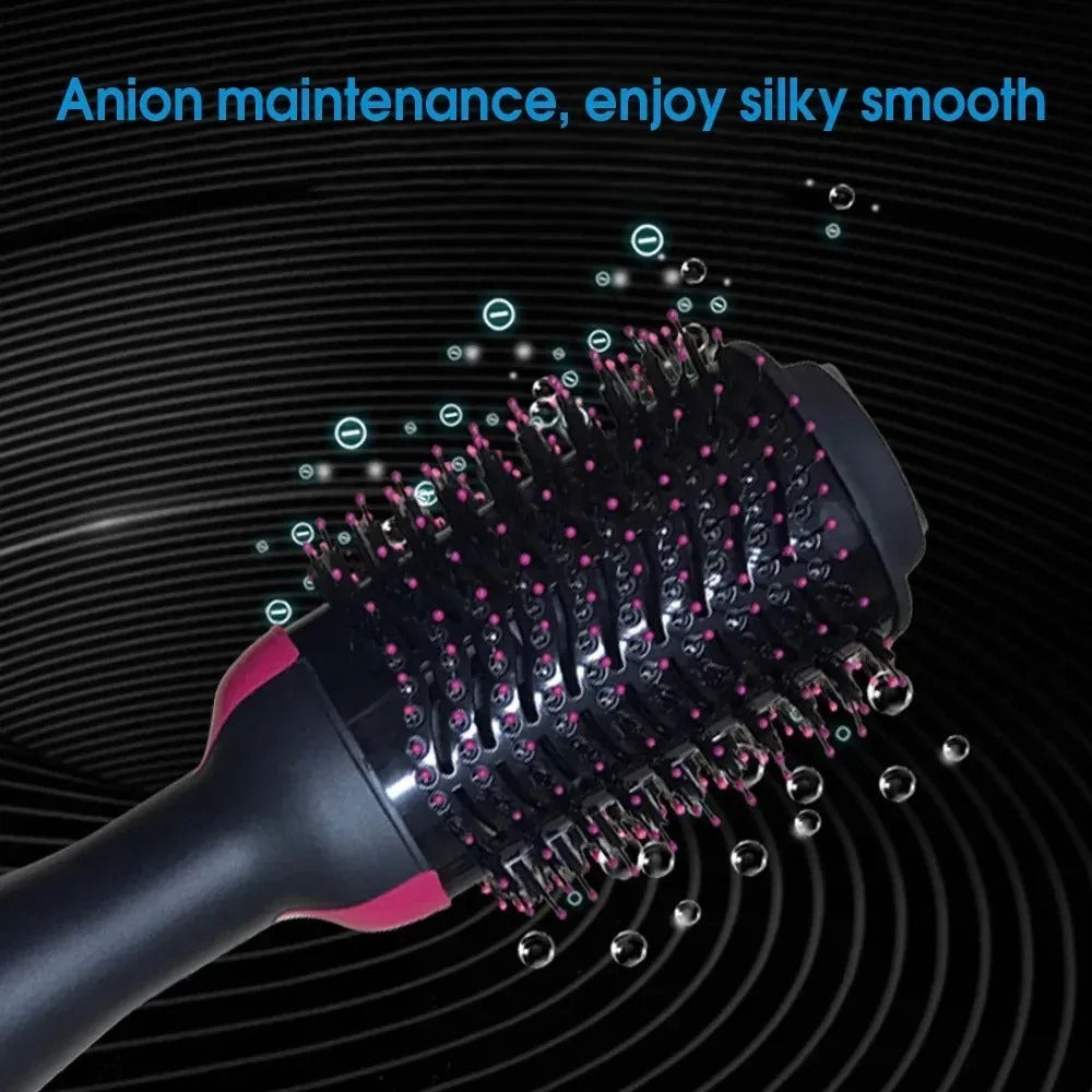 3 in 1 Hair Dryer Brush & Straightener
