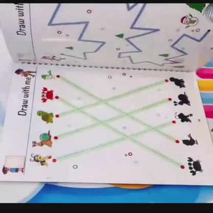 Stroke Line Dot To Dot 64 Pages